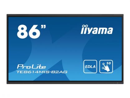 iiyama ProLite TE8614MIS-B2AG 86" Class (85.6" viewable) LED-backlit LCD display - 4K - for digital signage / interactive communication