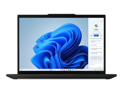 Lenovo ThinkPad T14 Gen 5 21ML - 180-degree hinge design - Intel Core Ultra 5 - 125U / up to 4.3 GHz - Win 11 Pro - Intel Graphics - 16 GB RAM - 512 GB SSD TCG Opal Encryption 2, NVMe - 14" IPS 1920 x 1200 - Gigabit Ethernet - Wi-Fi 6E, Bluetooth - black 