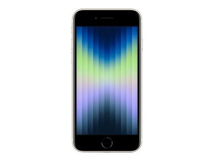 Apple iPhone SE (3rd generation) - 5G smartphone - dual-SIM / Internal Memory 64 GB - LCD display - 4.7" - 1334 x 750 pixels - rear camera 12 MP - front camera 7 MP - starlight