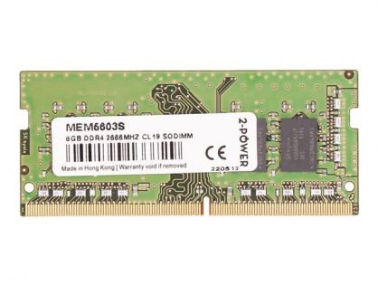 2-Power - DDR4 - module - 8 GB - SO-DIMM 260-pin - 2666 MHz / PC4-21300