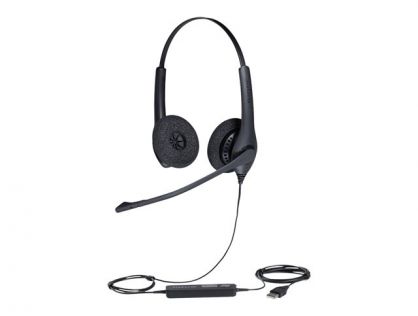 Jabra BIZ 1500 Duo - Headset - on-ear - wired - USB