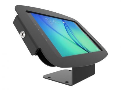 Compulocks Space 360 - Mounting kit (stand base, enclosure) - for tablet - lockable - high-grade aluminium - black - screen size: 10.1" - counter top - for Samsung Galaxy Tab A (2019) (10.1 in)