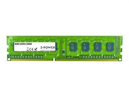 2-Power - DDR3 - 8 GB - DIMM 240-pin - 1600 MHz / PC3-12800 - CL11 - unbuffered - non-ECC