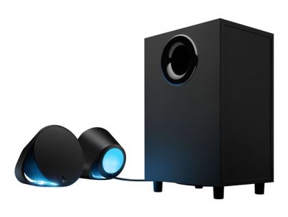 Logitech G560 - Speaker system - for PC - 2.1-channel - wireless - Bluetooth - USB - 120 Watt (Total)