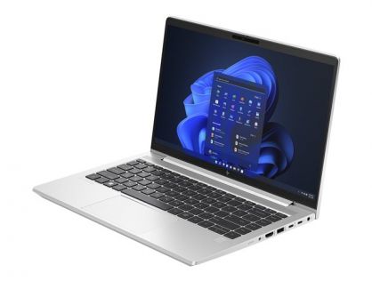 HP EliteBook 640 G10 Notebook - 180-degree hinge design - Intel Core i5 - 1335U / up to 4.6 GHz - Win 11 Pro - Intel Iris Xe Graphics - 16 GB RAM - 512 GB SSD NVMe - 14" IPS 1920 x 1080 (Full HD) - Gigabit Ethernet - Wi-Fi 6E - pike silver aluminium - kbd