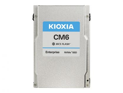 KIOXIA CM6-R Series KCM61RUL30T7 - SSD - Enterprise, Read Intensive - 30720 GB - internal - 2.5" - U.3 PCIe 4.0 (NVMe)
