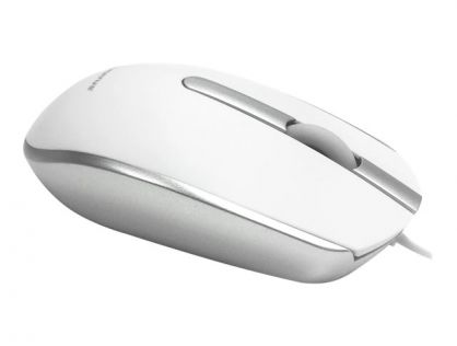 Ceratech Accuratus M100 - mouse - USB-C - white, silver