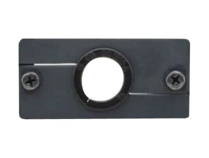 Wall Plate Insert Cable Pass-Through BLK