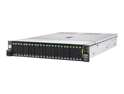 Fujitsu PRIMERGY RX2540 M5 - Server - rack-mountable - 2U - 2-way - 1 x Xeon Silver 4208 / 2.1 GHz - RAM 16 GB - SAS - hot-swap 2.5" bay(s) - no HDD - DVD SuperMulti - GigE - no OS - monitor: none