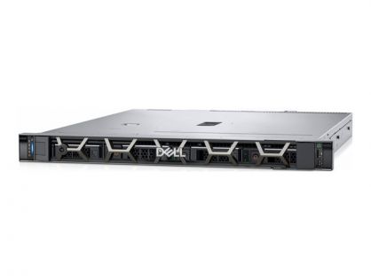 PowerEdge R250 Intel? Xeon? E-2334 3.4GHz, 8M Cache, 4C/8T, Turbo (65W), 3200 MT/s 1x 16GB UDIMM, 3200MT/s, ECC 1x 2TB Hard Drive SATA 6Gbps 7.2K 512n 3.5in Hot-Plug  no Graphics 2/4 -Static Post Static Rails PCIe Riser with Fan with 1 x16 and 1 x8x Slots