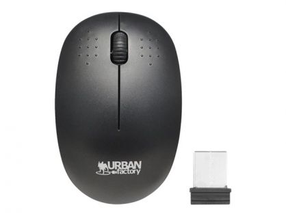 Urban Factory Free - mouse - 2.4 GHz - black
