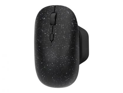 Targus ErgoFlip EcoSmart - Mouse - sustainable ambidextrous - ergonomic - right and left-handed - optical - 6 buttons - wireless - Bluetooth 5.0 LE - black