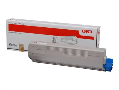 OKI - Black - original - toner cartridge - for OKI MC853DN, MC853DNCT, MC853DNV, MC873DN, MC873DNC, MC873DNCT, MC873DNV, MC873DNX