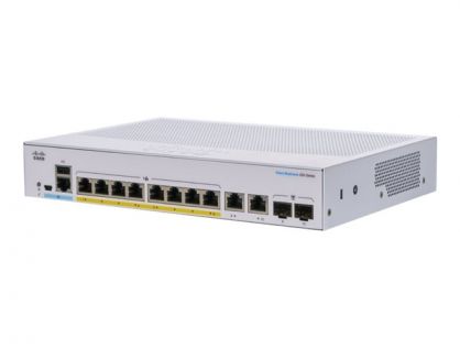 Cisco Business 250 Series CBS250-8P-E-2G - switch - 8 ports - smart - rack-mountable
