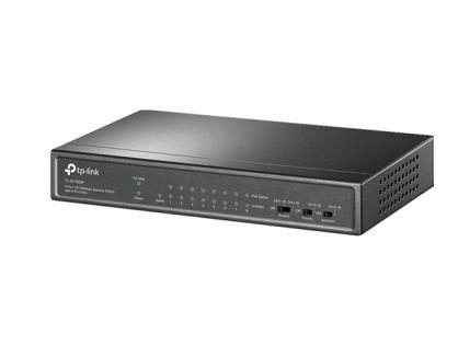 TP-Link TL-SF1009P - Switch - unmanaged - 8 x 10/100 (PoE+) + 1 x 10/100 - desktop - PoE+ (65 W)