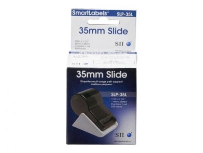 SLP-35L WHITE LABEL 11X38MM 300 LAB/ROLL 1 ROLL/BOX