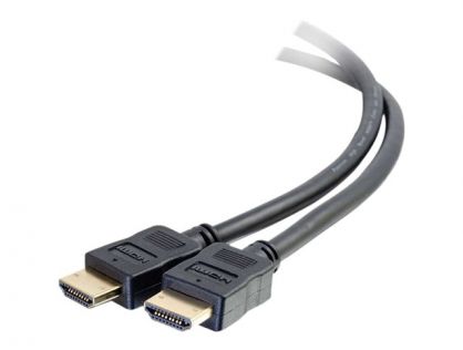 C2G 6ft 4K HDMI Cable with Ethernet - Premium Certified - High Speed - 60Hz - HDMI cable with Ethernet - HDMI male to HDMI male - 1.83 m - shielded - black - 4K support