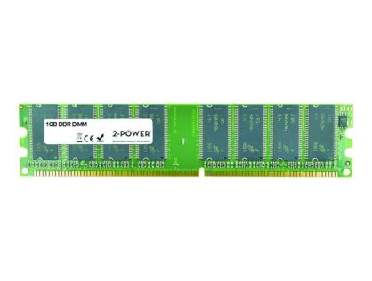 2-Power - DDR - module - 1 GB - DIMM 184-PIN - 400 MHz / PC3200 - unbuffered
