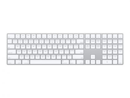 Apple Magic Keyboard with Numeric Keypad - keyboard - QWERTY - Danish - silver Input Device