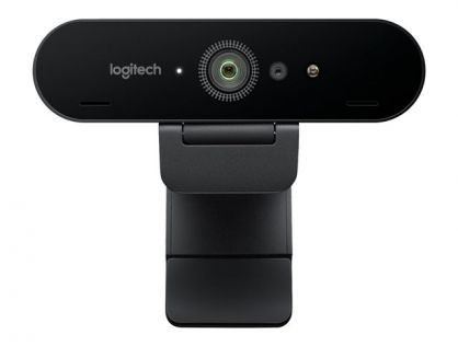 Logitech BRIO 4K Ultra HD webcam - Webcam - colour - 4096 x 2160 - audio - USB