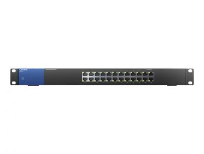 Linksys Business LGS124 - switch - 24 ports - unmanaged - rack-mountable