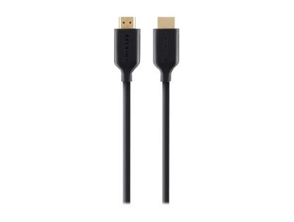 Belkin High Speed HDMI Cable with Ethernet - HDMI with Ethernet cable - HDMI (M) to HDMI (M) - 1 m - 4K support