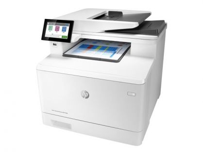 HP Color LaserJet Enterprise MFP M480f - Multifunction printer - colour - laser - Legal (216 x 356 mm) (original) - A4/Legal (media) - up to 27 ppm (copying) - up to 27 ppm (printing) - 300 sheets - 33.6 Kbps - USB 2.0, Gigabit LAN, USB 2.0 host