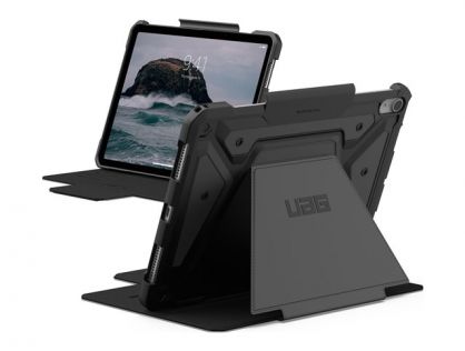 UAG - Flip cover for tablet - rugged - polyurethane (PU) - black - for Apple 11-inch iPad Air (M2)