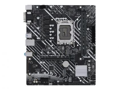 ASUS PRIME H610M-E D4-CSM - Motherboard - micro ATX - LGA1700 Socket - H610 Chipset - USB 3.2 Gen 1 - Gigabit LAN - onboard graphics (CPU required) - HD Audio (8-channel)