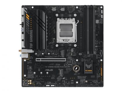 ASUS TUF GAMING A620M-PLUS WIFI - Motherboard - micro ATX - Socket AM5 - AMD A620 Chipset - USB 3.1 Gen 1, USB-C 3.2 Gen 1 - 2.5 Gigabit LAN, Wi-Fi 6, Bluetooth - onboard graphics (CPU required) - HD Audio (8-channel)