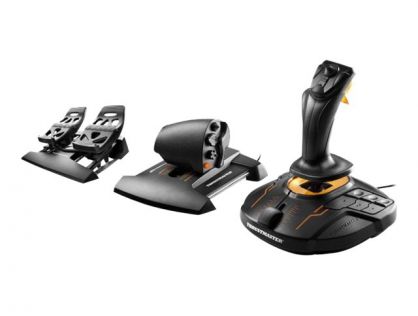 ThrustMaster T.16000M FCS Flight Pack - joystick, throttle and pedals - wired