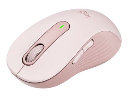 Logitech Signature M650 L - mouse - large size - 2.4 GHz, Bluetooth - rose