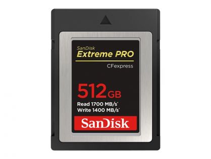 SanDisk Extreme Pro - Flash memory card - 512 GB - CFexpress