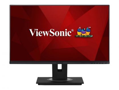 ViewSonic VG2448a-2 - LED monitor - 24" (23.8" viewable) - 1920 x 1080 Full HD (1080p) @ 60 Hz - IPS - 250 cd/m² - 1000:1 - 5 ms - HDMI, VGA, DisplayPort - speakers
