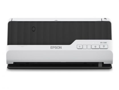 Epson DS-C330 - Sheetfed scanner - Duplex - A4/Legal - 600 dpi x 600 dpi - ADF (20 sheets) - up to 3500 scans per day - USB 2.0