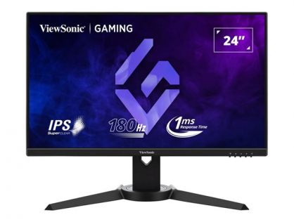 ViewSonic VX2479J-HD-PRO - LED monitor - gaming - 24" (23.8" viewable) - 1920 x 1080 Full HD (1080p) @ 180 Hz - IPS - 250 cd/m² - 1000:1 - HDR10 - 1 ms - 2xHDMI, DisplayPort