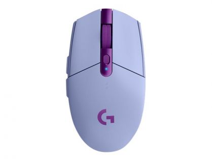Logitech G G305 - mouse - 2.4 GHz - lilac