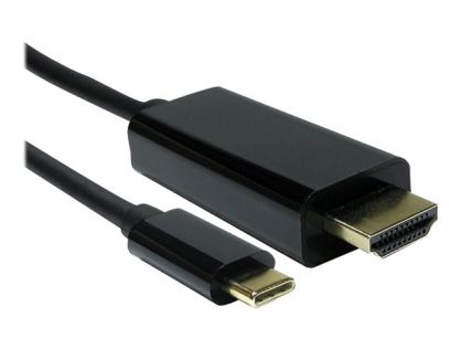 1M USB TYPEC M HDMI M BLK CAB 4K60HZ