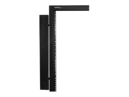 StarTech.com Vertical Cable Organizer with Finger Ducts - Vertical Cable Management Panel - Rack-Mount Cable Raceway - 0U - 6 ft. (CMVER40UF) - cable organizer - 40U