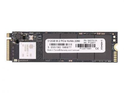 2-Power - SSD - 512 GB - PCIe 3.0 x4 (NVMe)