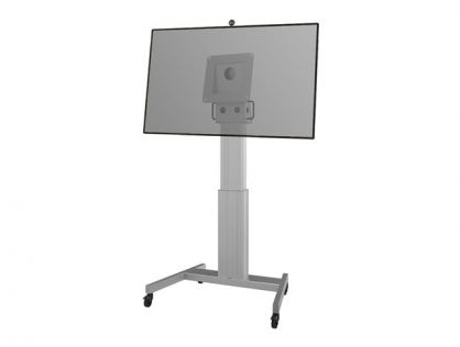 Neomounts NM-HUB2LIFTSILVER cart - motorised - for interactive whiteboard - silver