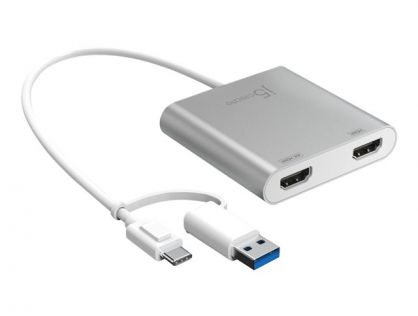 USB-C TO DUAL HDMI MULTI-MONITOR ADAPTER