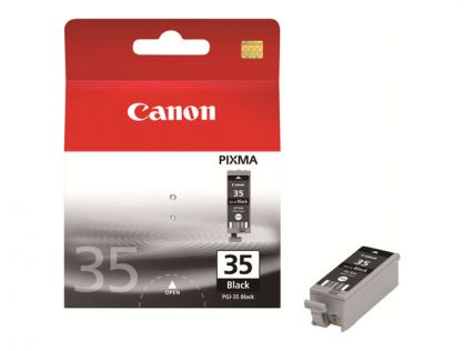 Canon PGI-35 BK - 1509B001 - 1 x Black - Ink tank - For PIXMA iP100,iP100 Bundle,iP100 with battery,iP100wb,iP110