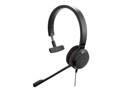 Jabra Evolve 30 II UC Mono - Headset - on-ear - wired - USB, 3.5 mm jack