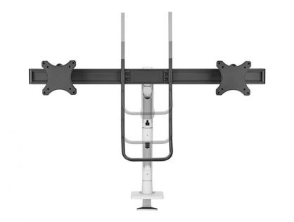 Neomounts DS75S-950WH2 mounting kit - full-motion - for 2 LCD displays - white