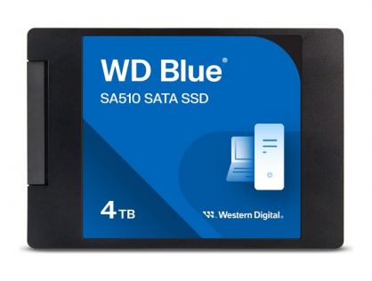 WD Blue SA510 WDS400T3B0A - SSD - 4 TB - internal - 2.5" - SATA 6Gb/s
