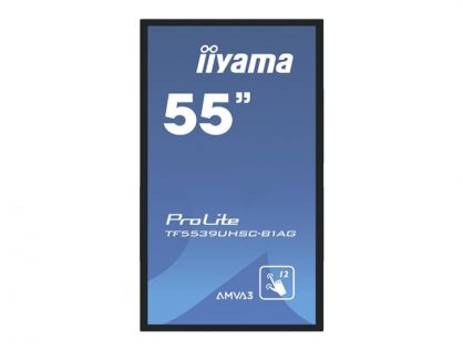 iiyama ProLite TF5539UHSC-B1AG 55" LED-backlit LCD display - 4K - for digital signage / interactive communication
