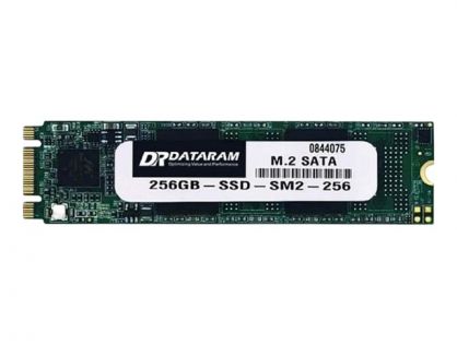 Dataram SSDM2-SATA - SSD - 256 GB - internal - M.2 2280 - SATA 6Gb/s