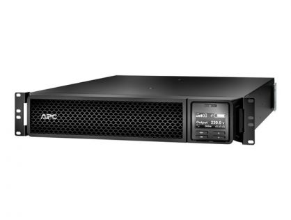 APC Smart-UPS SRT 2200VA RM - UPS (rack-mountable / external) - AC 220/230/240 V - 1980 Watt - 2200 VA - Lead Acid - RS-232, USB - output connectors: 10 - 2U - black - with APC UPS Network Management Card - for P/N: AR4018SPX432, AR4024SP, AR4024SPX429, A