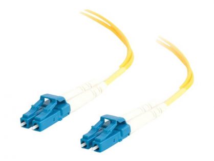 C2G LC-LC 9/125 OS1 Duplex Singlemode PVC Fiber Optic Cable (LSZH) - patch cable - 10 m - yellow